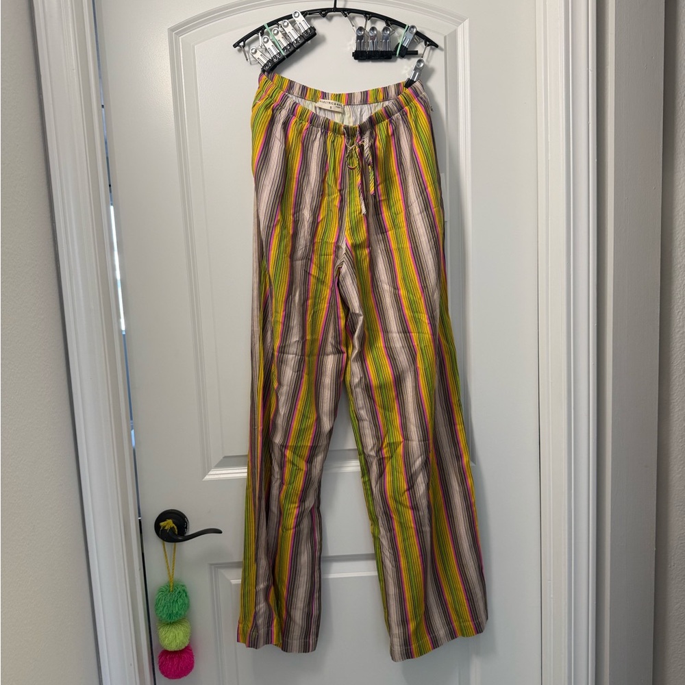 Electric & Rose Striped Multicolor Pants